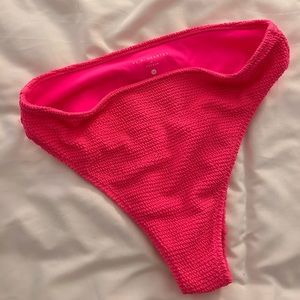 LA Hearts Hot Pink Bikini Bottom